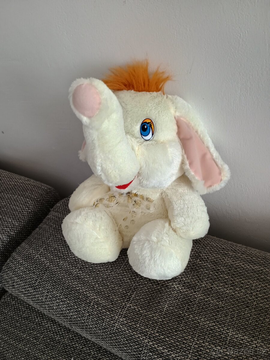 Velký slon, plyšák - 2