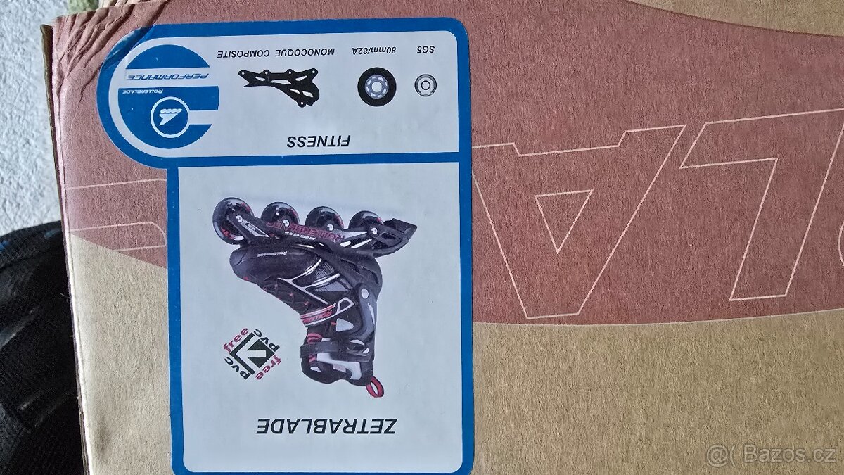 Koleckové brusle Zetrablade - 2