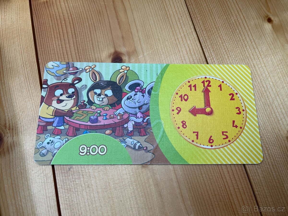 Desková hra na procvičování hodin - 2