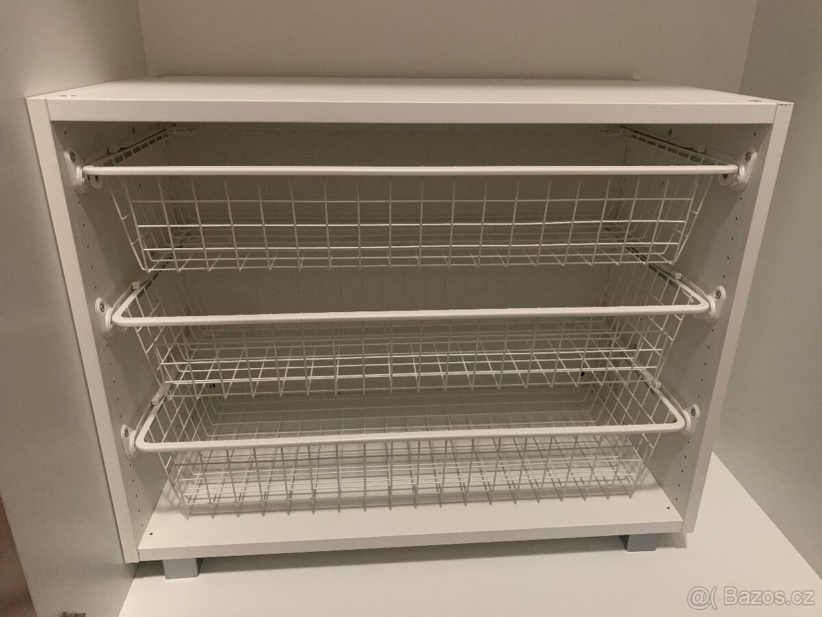 Šuplíkový organizér / PLATSA s drátěnými koši / komoda - 2