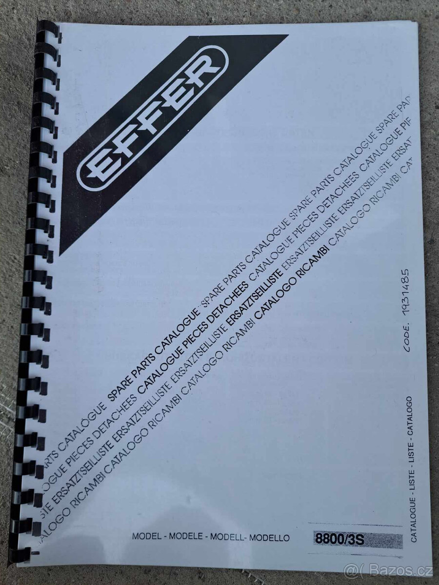 Návod EFFER 8800 - 2