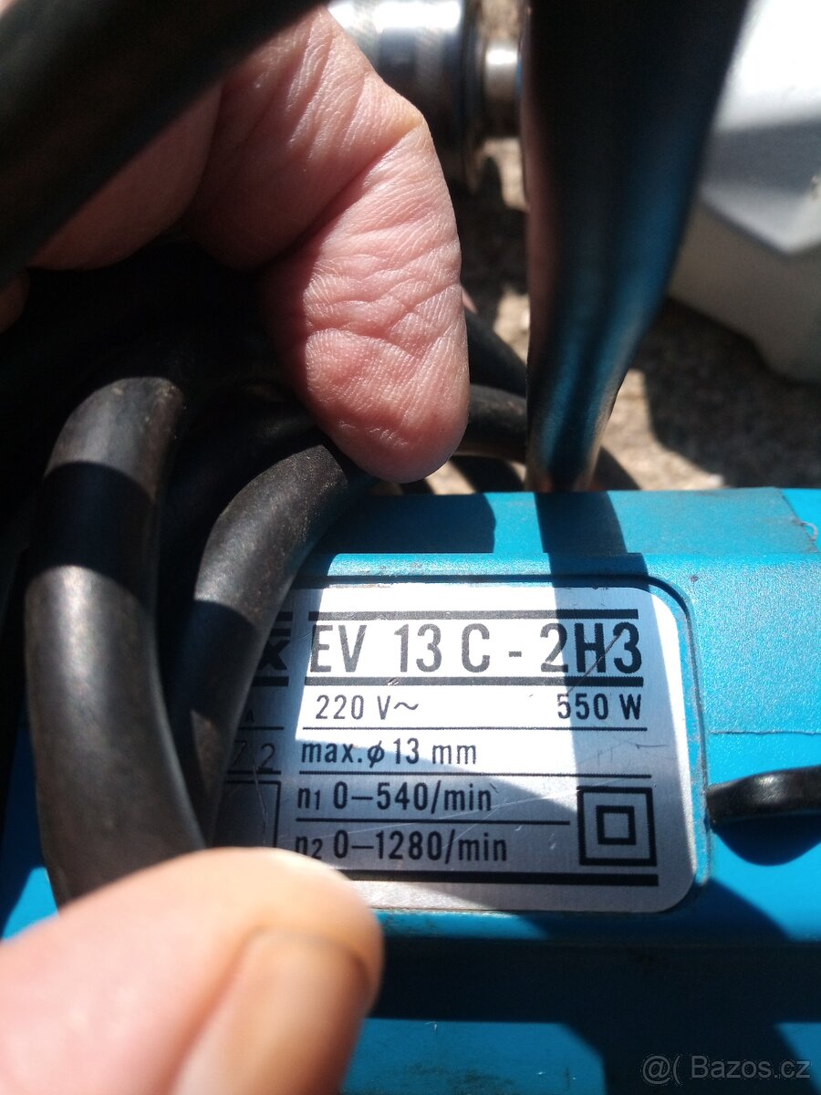 2x vrtačka NAREX bez příklepu - 2