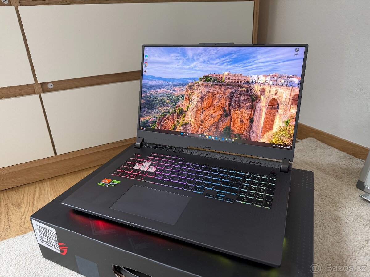 Herní notebook ASUS ROG Strix G17 Eclipse Gray + záruka - 2