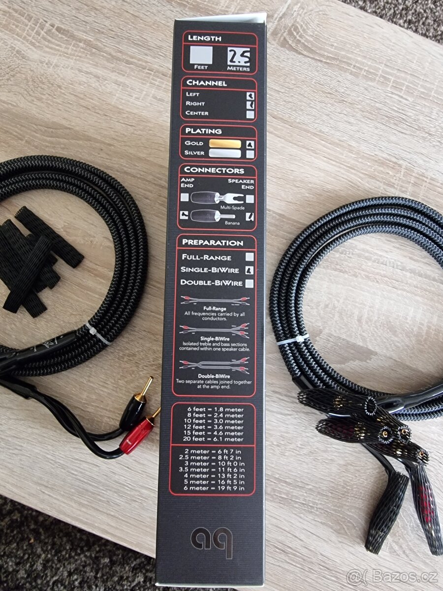Audioquest Rocket 44 SBW - 2,5 m Single-BiWire - 2