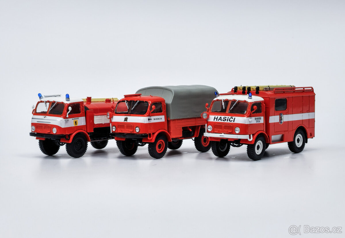 TRIO SET TATRA 805 HASIČI - 2