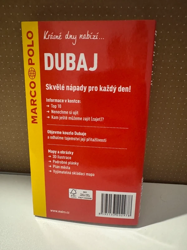 Dubaj, MarcoPolo Sprievodca/itinerár (s mapou) - 2