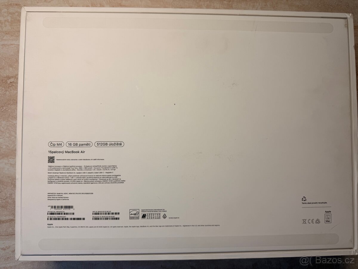 MacBook Air 15” M4 - 2
