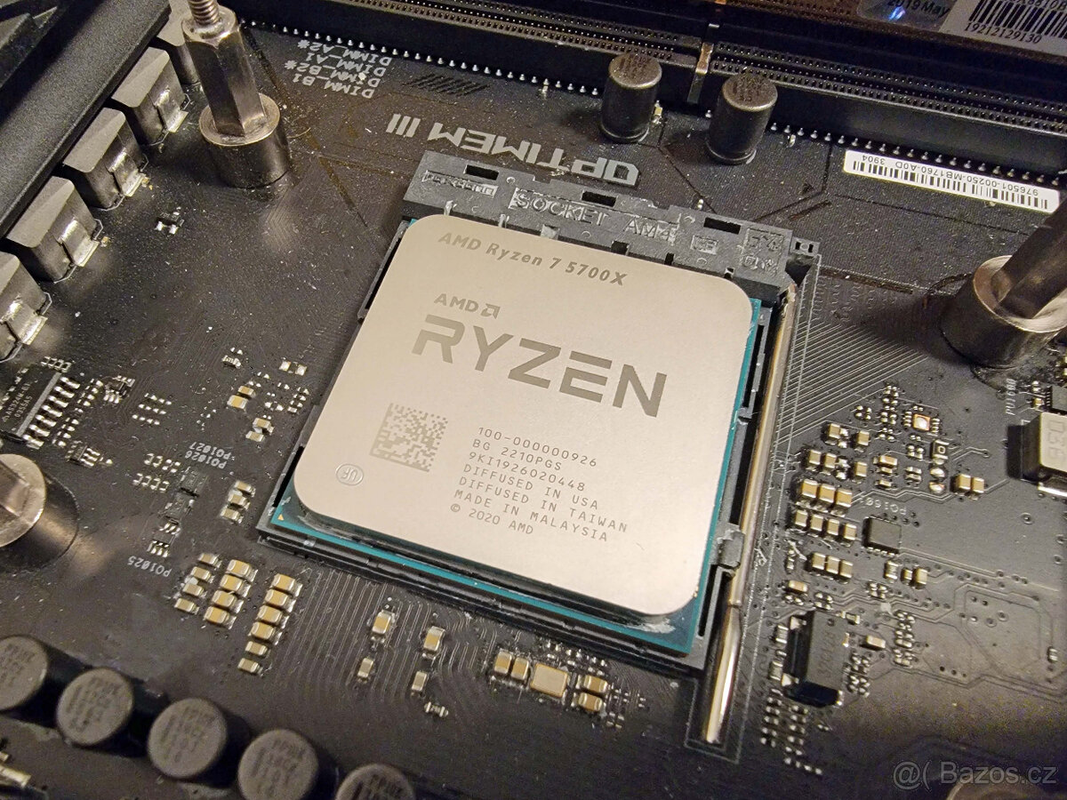 Herní CPU Ryzen 7 5700X | socket AM4 | BOOST 4,6Ghz - 2
