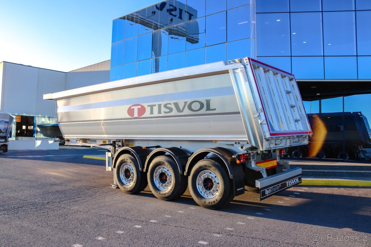 Sklápěcí návěs - Tisvol EVR 26,8m3 4700kg
