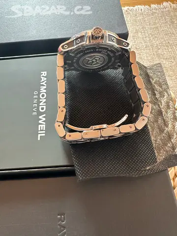 RAYMOND WEIL NABUCCO CARBON ORIGINAL PAN. HODINKY - 2