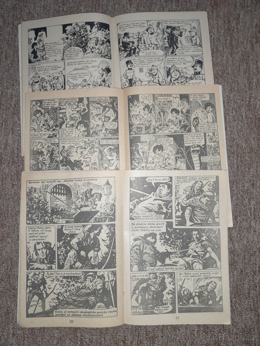 Komiksy Knihovnička Komety # 01,02,03 komplet - 2