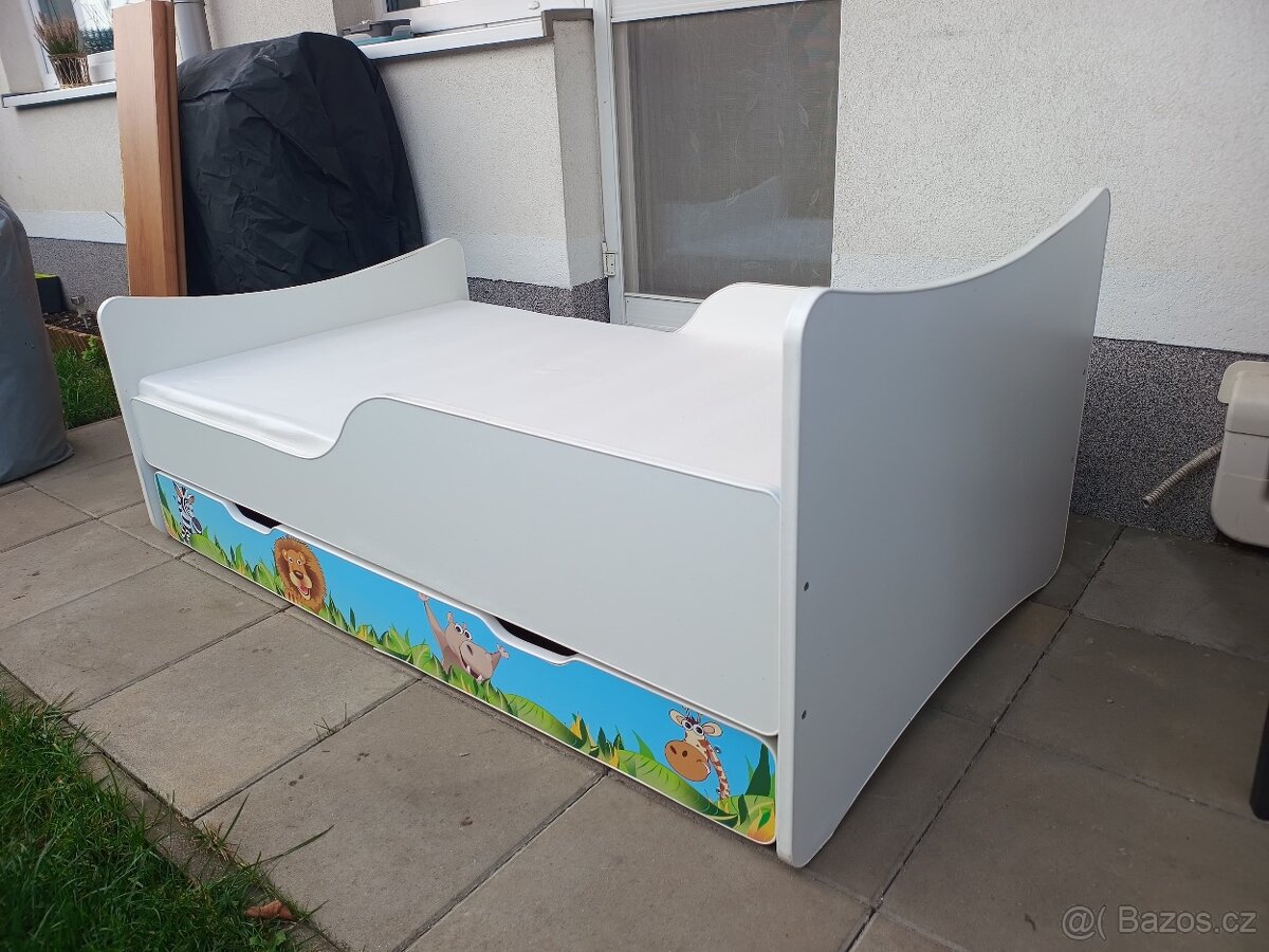 Dětská postel Zoo s matrací - 2