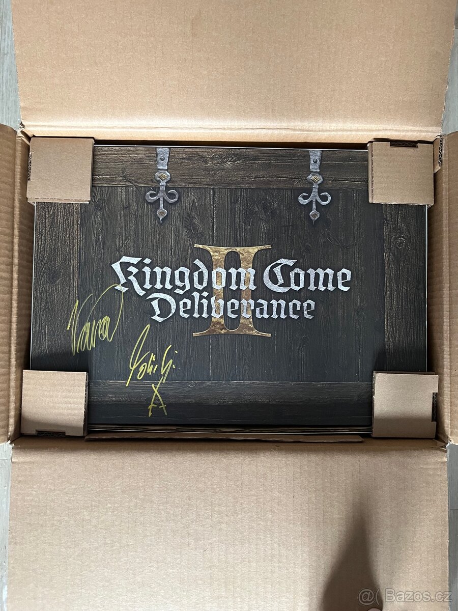 Kingdom Come 2 Deliverance Sběratelská edice PS5 podepsaná - 2