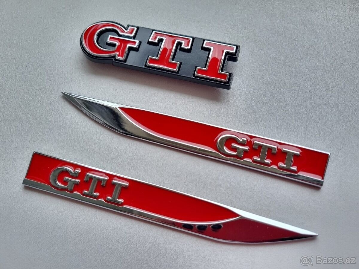 Napis znak logo GTD GTI napis na blatníky - 2