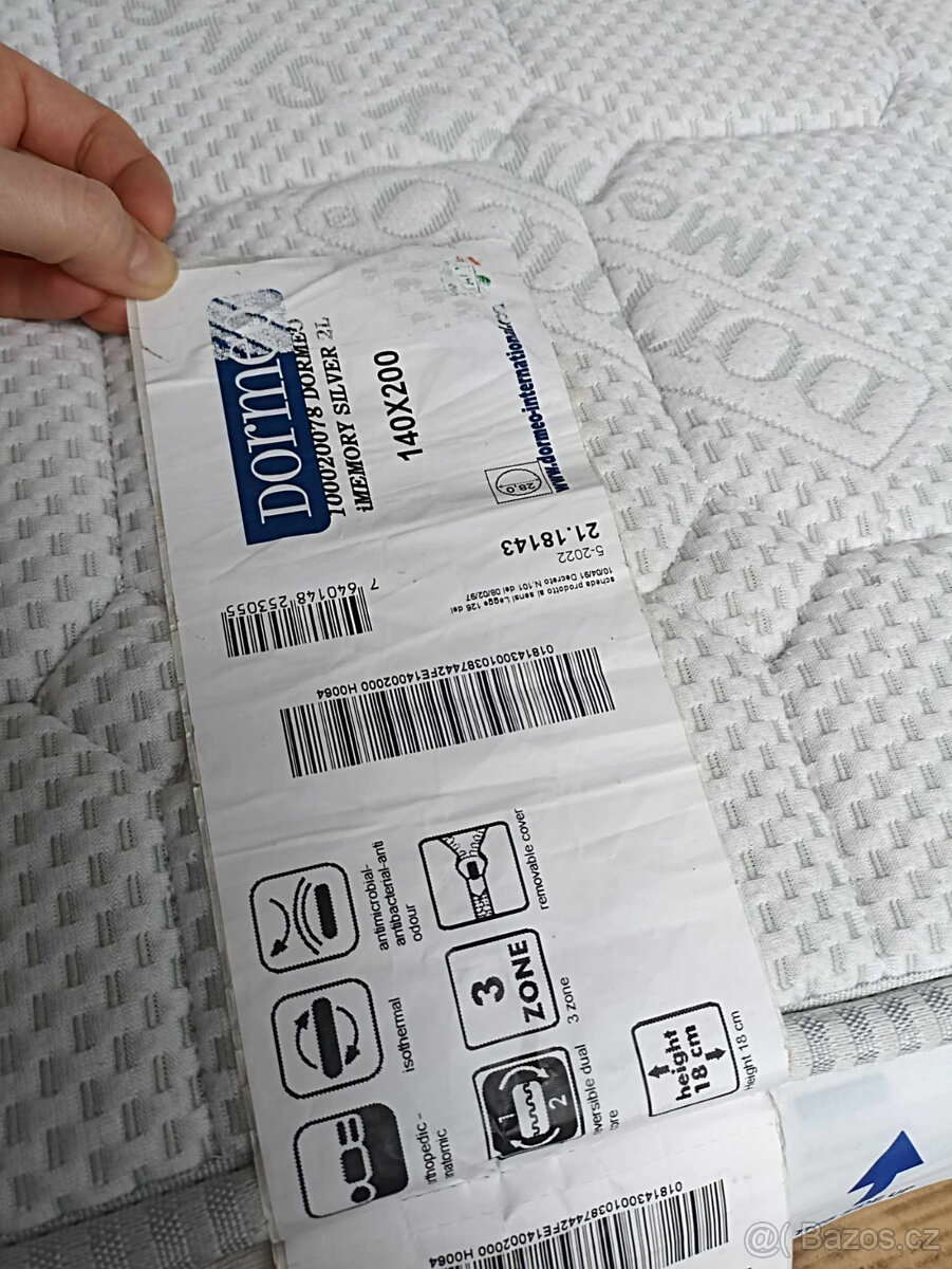 Matrace Dormeo 140x200 - 2