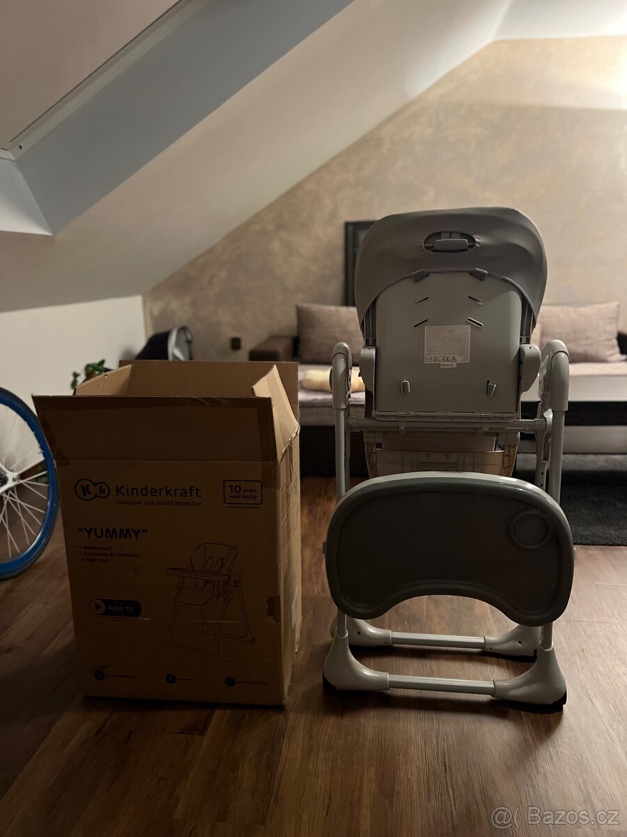 Skládací jídelní židlička YUMMY - 2