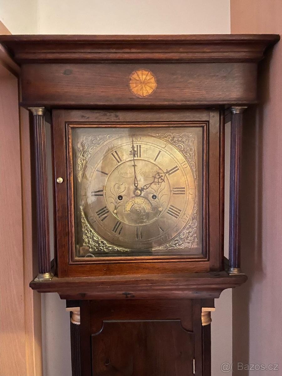 Barokní podlahové, lunární hodiny - 2