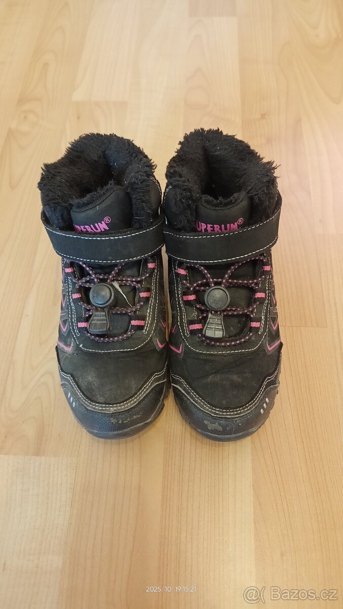 Dívčí podzimní/zimní boty, vel.31 - 2
