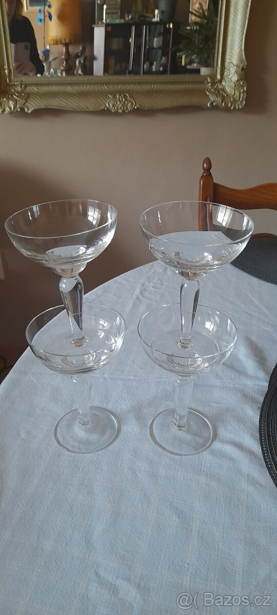 Křišťálové skleničky na šampus - 2