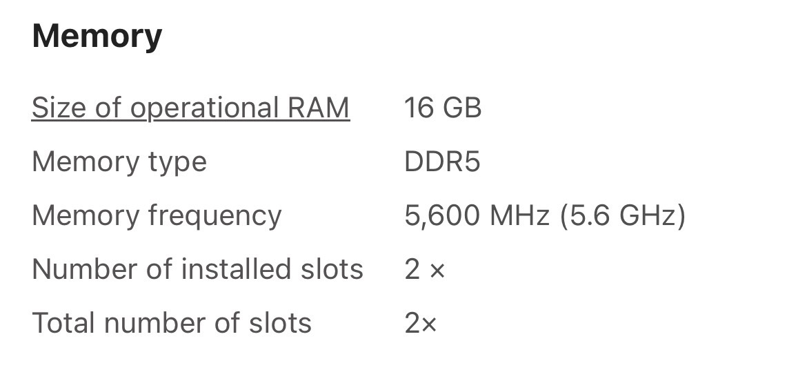 16GB DDR5 Ram z notebooku ASUS TUF GAMING A15 - 2