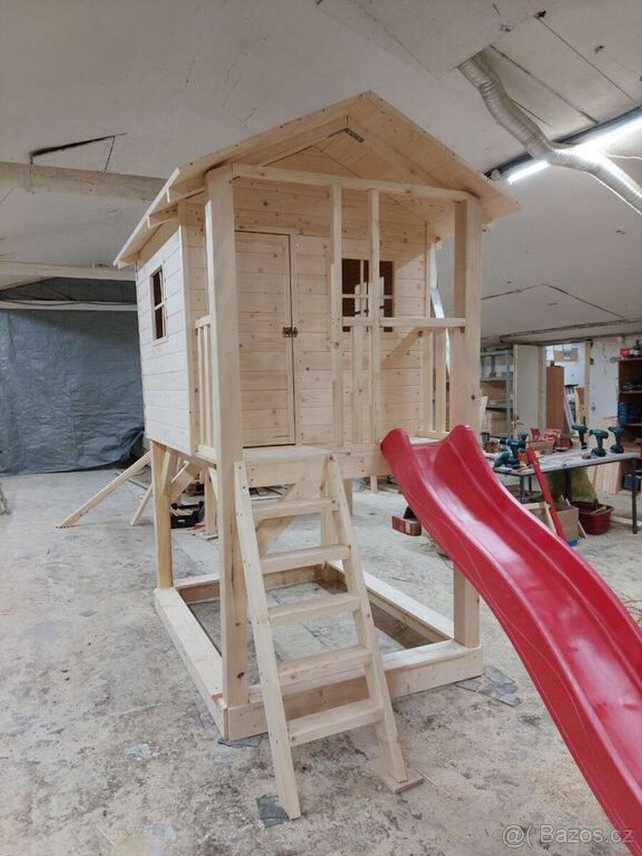 Domeček pro děti dřevěný Small - 2