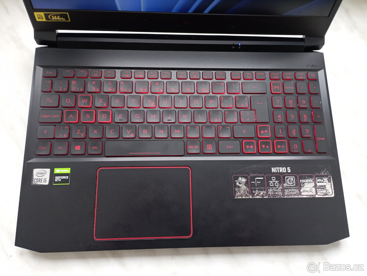 Acer Nitro 5-Herní core i5(10.gen)-8g ddr4-ssd-Full HD - 2