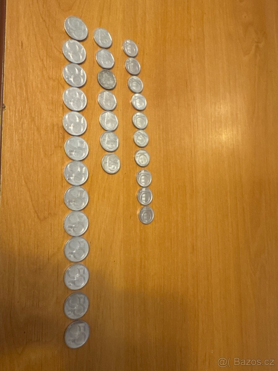 České haléře - 2