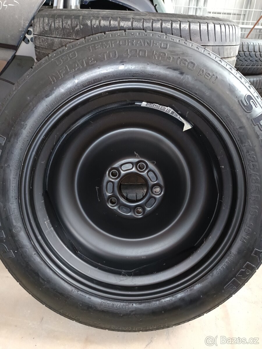 Úzká rezerva Jaguar, Ford, Volvo, atd., rozteč 5x108 - 2