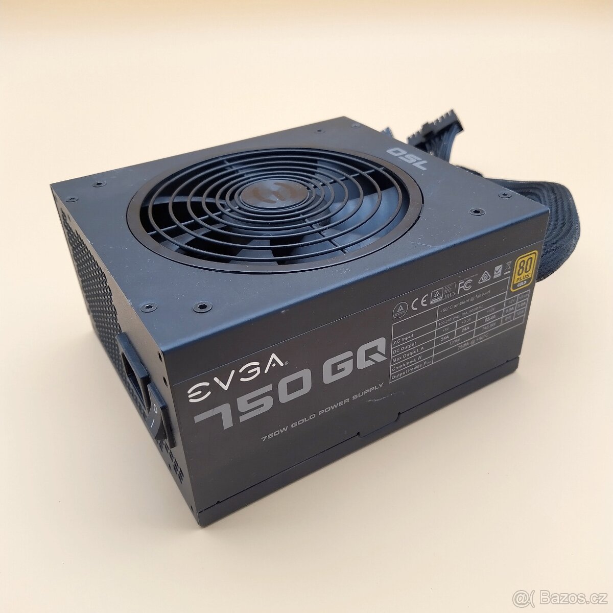 Prodám PC zdroj EVGA 750 GQ Gold - 2