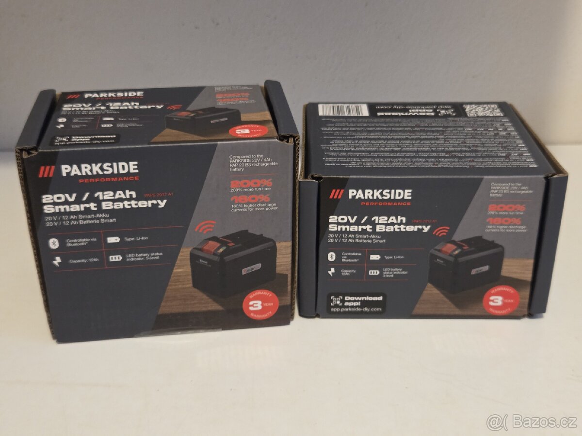 2 baterie parkside performance 20V 12Ah - 2