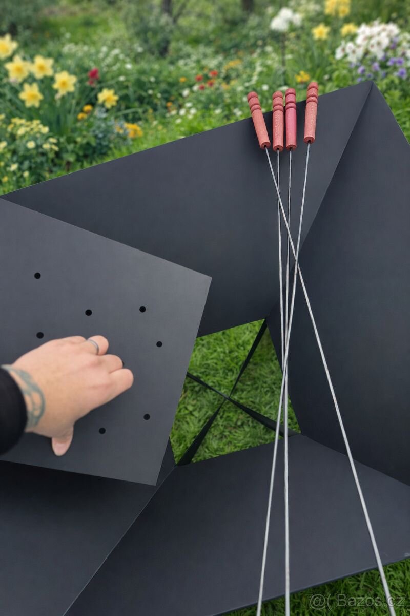 Ohniště + sedáky + opékáčky = doprava ZDARMA - 2