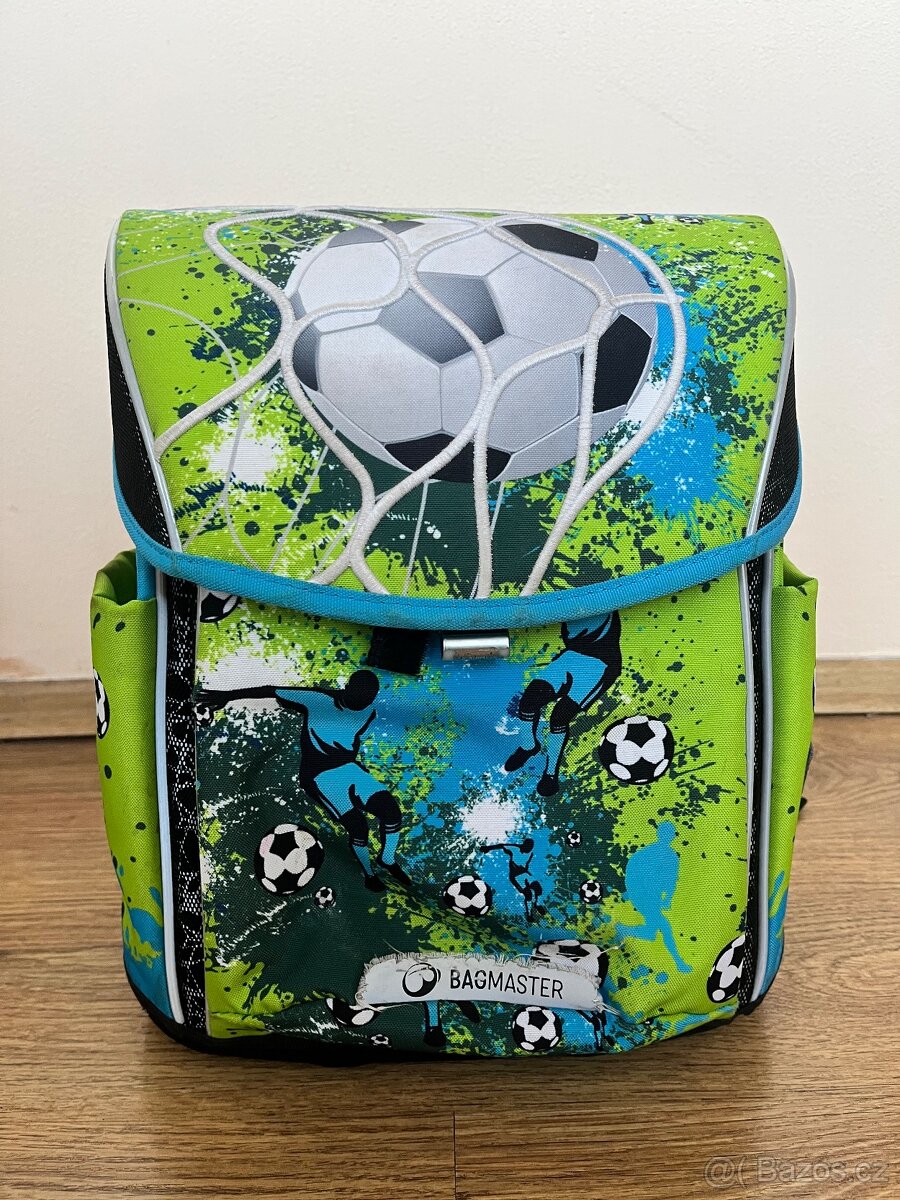 Školní aktovka Bagmaster - fotbal - 2
