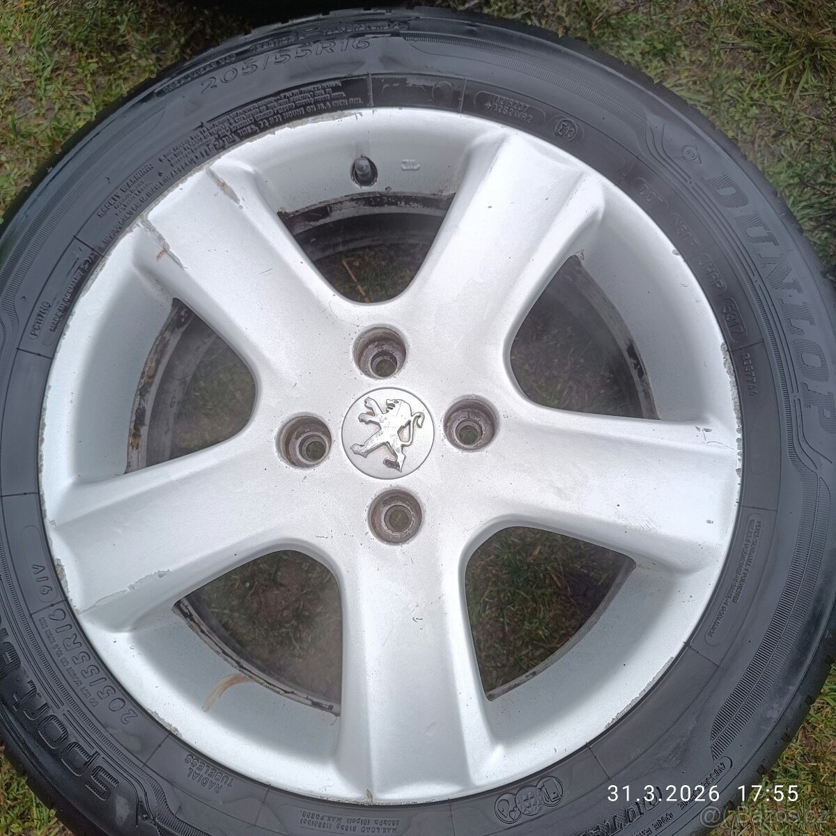 Pneu s disky 205/55/16 - 2