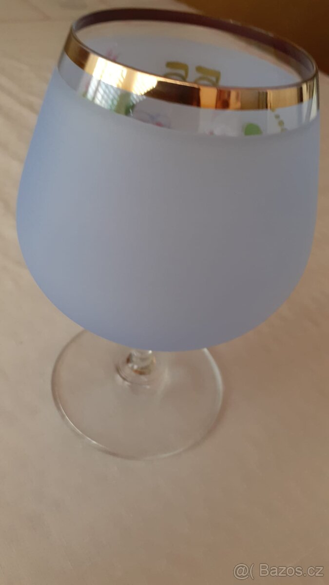 Modrá výroční číše - 55 let - 2