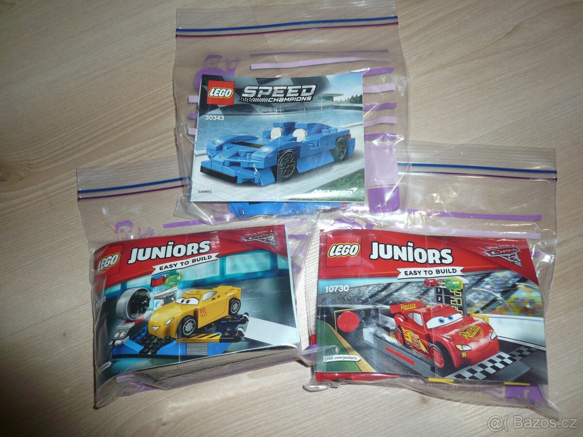 lego auta + city - 6 sad - 2