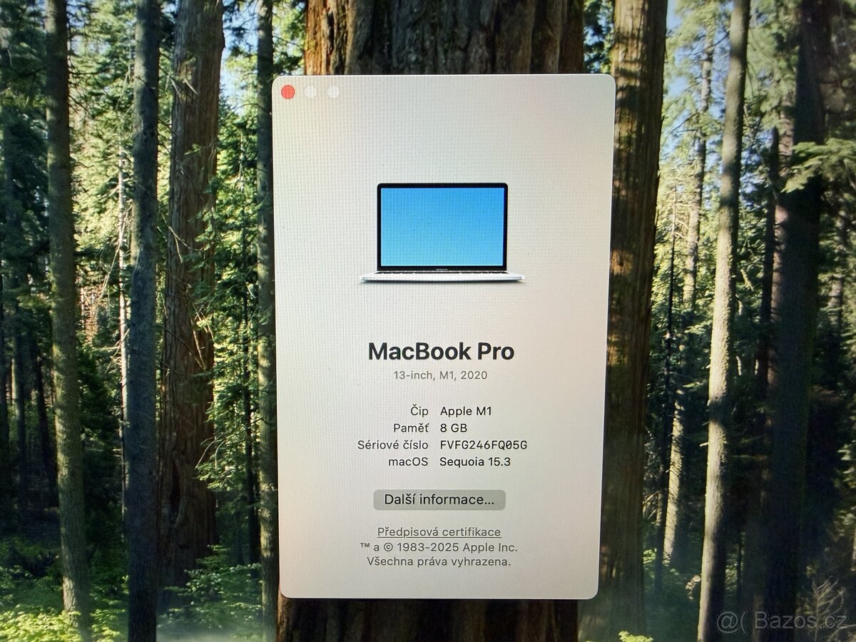 MacBook Pro 13" 2020 M1 / 8GB / 256GB - 2