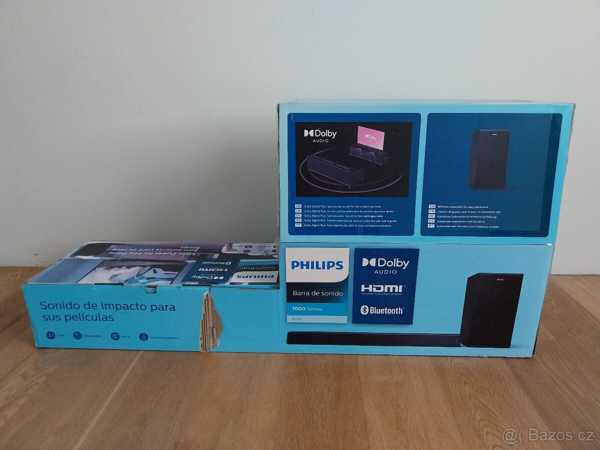 Soundbar Philips TAB7305 černý - 2