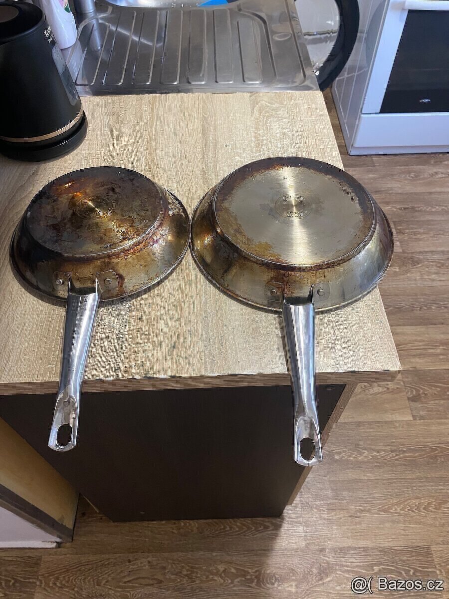 2x pánev Tefal + 2x hrnec Tefal - 2