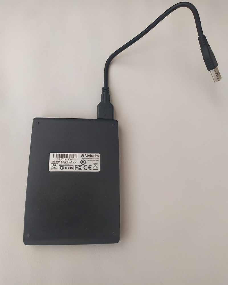 HDD Verbatim 500 GB, USB 3.0 - 2