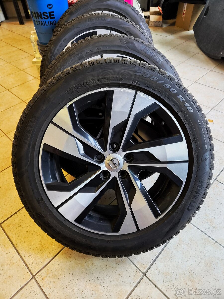 Volvo OEM 18" disky Black Diamond Cut - 2