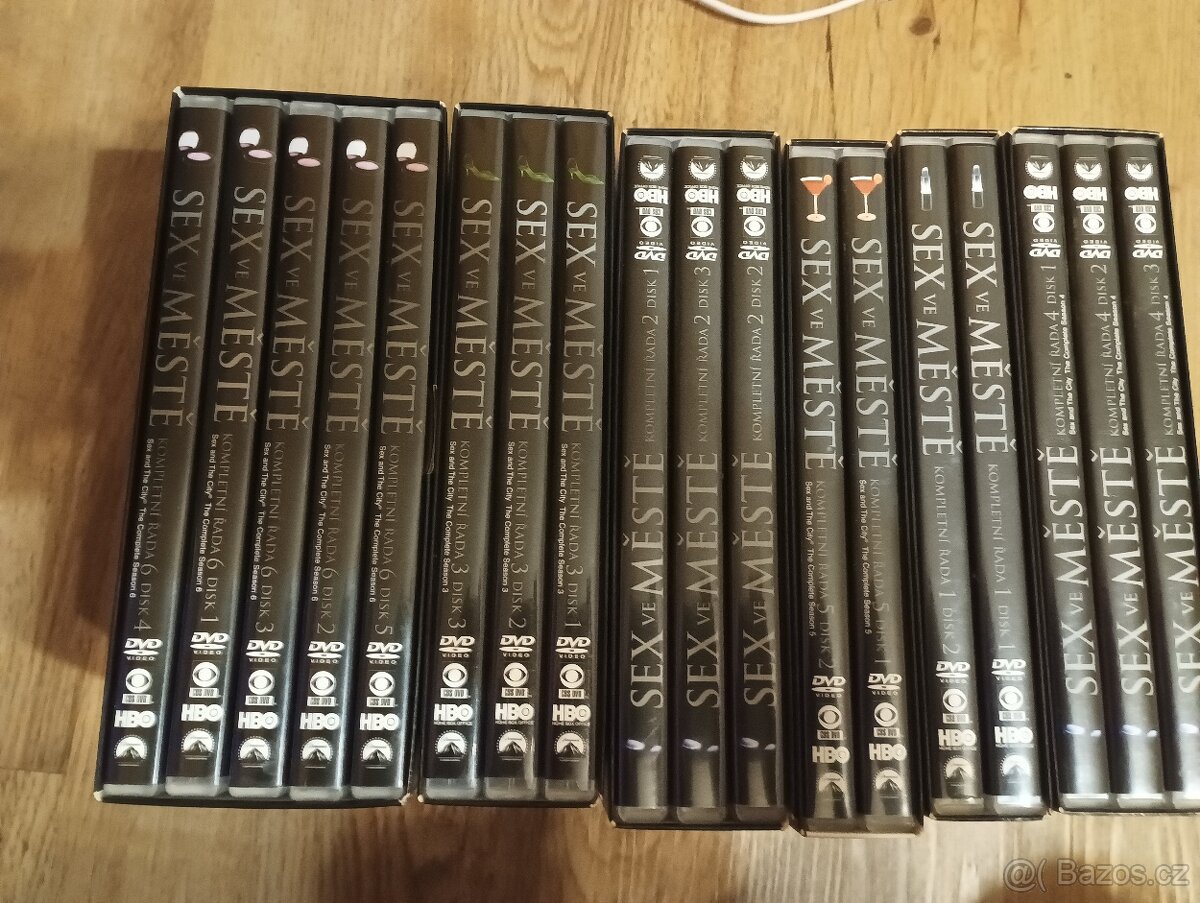 Prodám DVD kolekce 1-6 SEX VE MESTE - 2