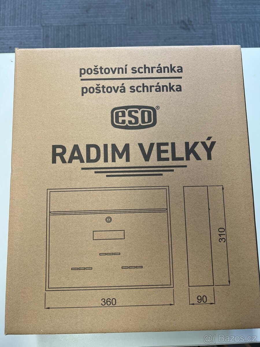 Poštovní schránka RADIM - 2
