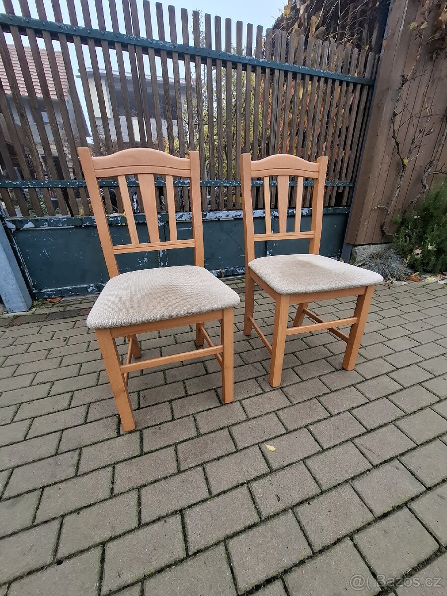 2x židle - 2