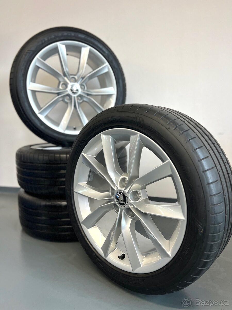 ☀️ Letní Alu kola Modus, Škoda Superb 3, 5x112 r18 - 2