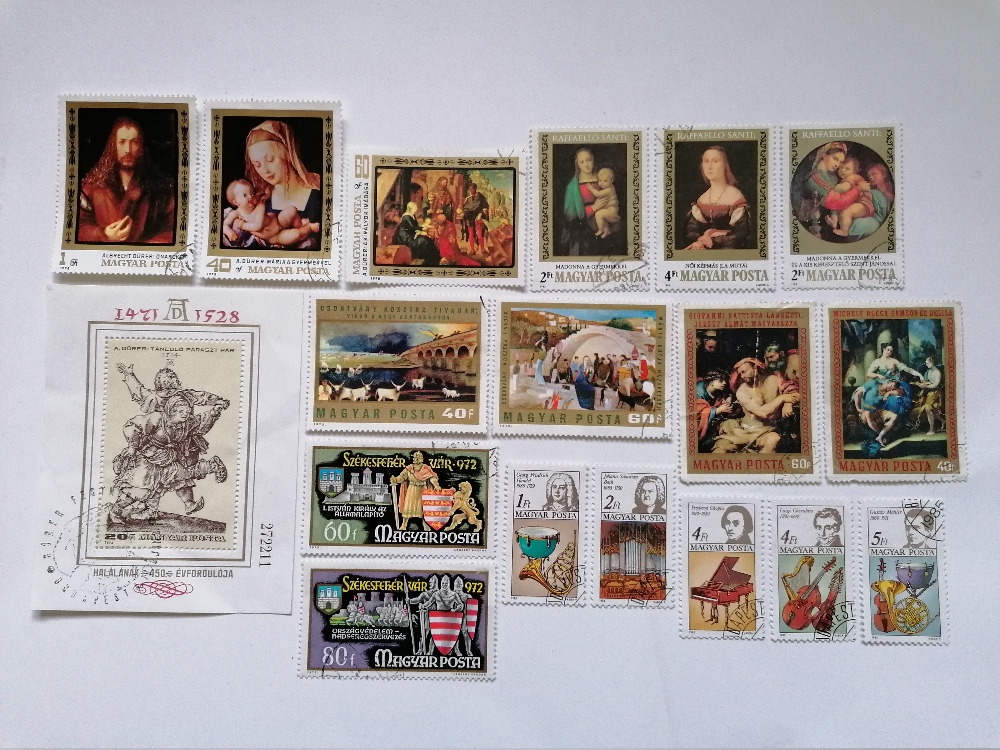 69 známek vzducholodě formule auta raketoplány budovy stavby - 2