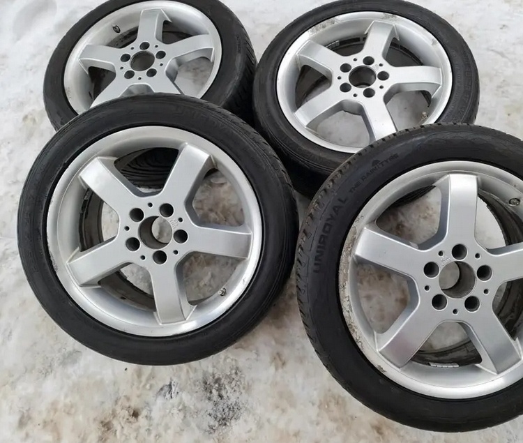 zimní Alu kola 5x112 8jx17 et35 - 2