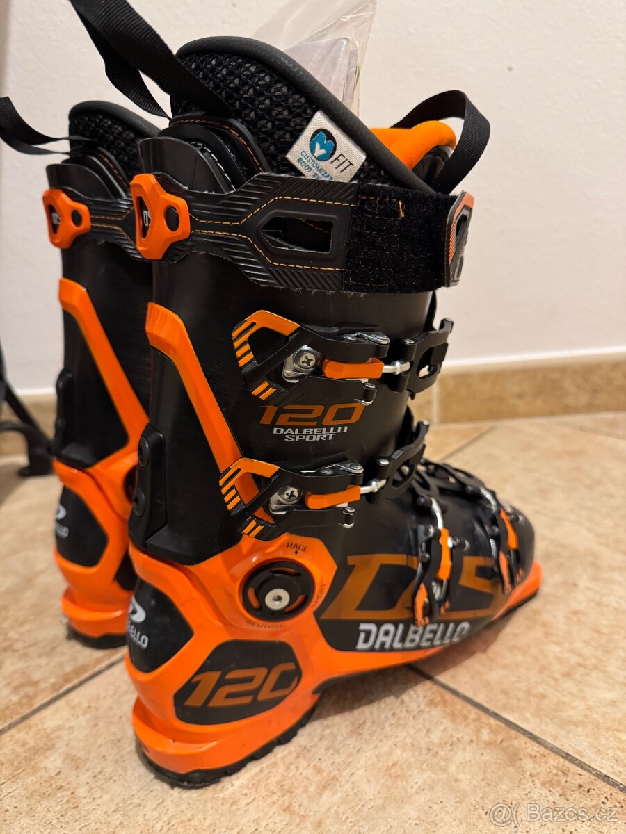 lyžáky Dalbello DS 120 MS Black / Orange vel. 265 - 2