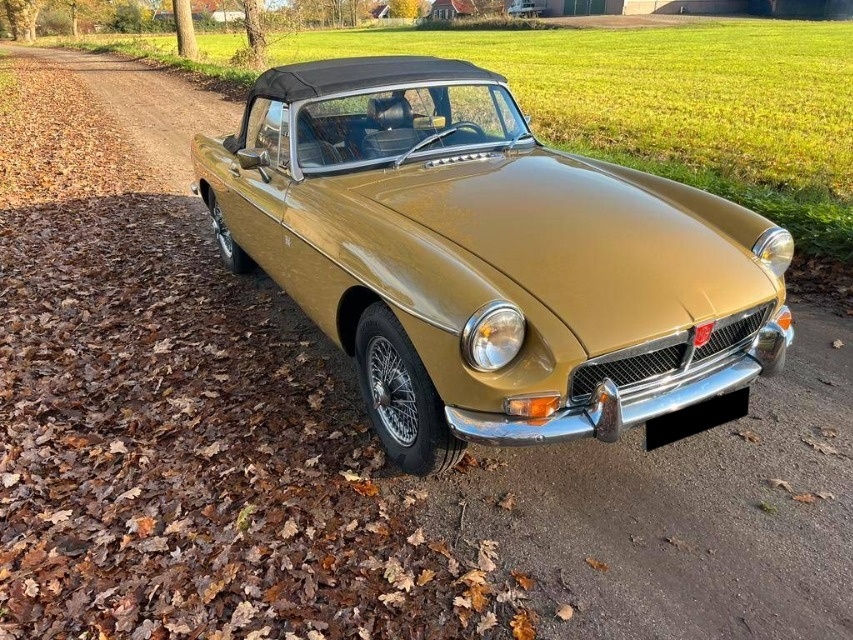 MG B Cabriolet z roku 1972 - 2