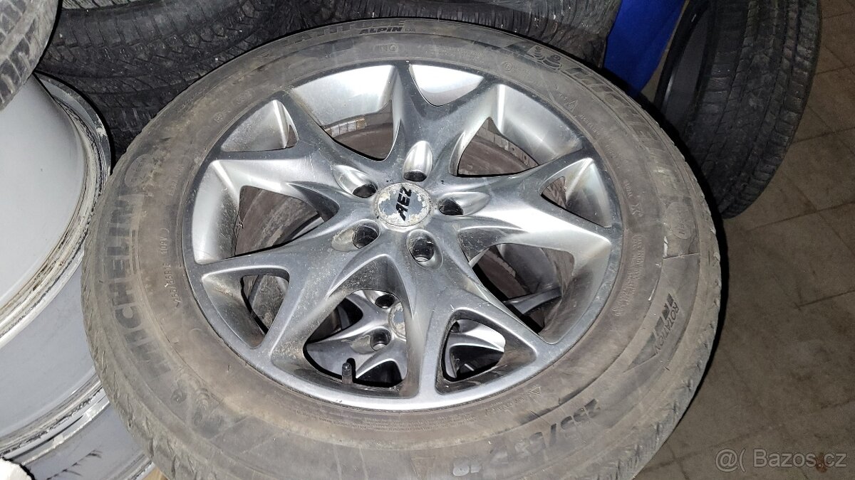 255/55 R18 Michelin zimni AEZ 5x112 R18 - 2