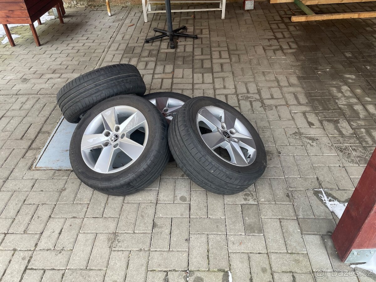 Letní alu kola Škoda Octavia 3 - 2
